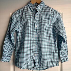 Vineyard Vines Plaid Whale Shirt